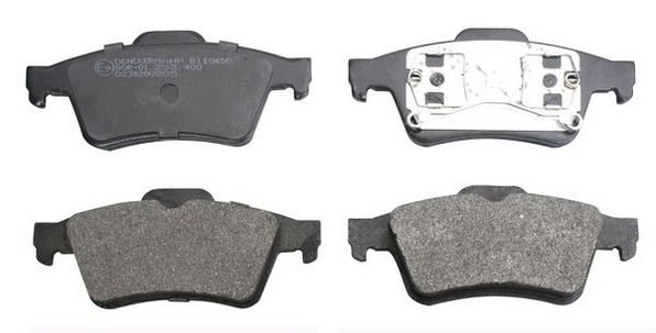 Гальмівні колодки дискові DENCKERMANN B110650 - zapix