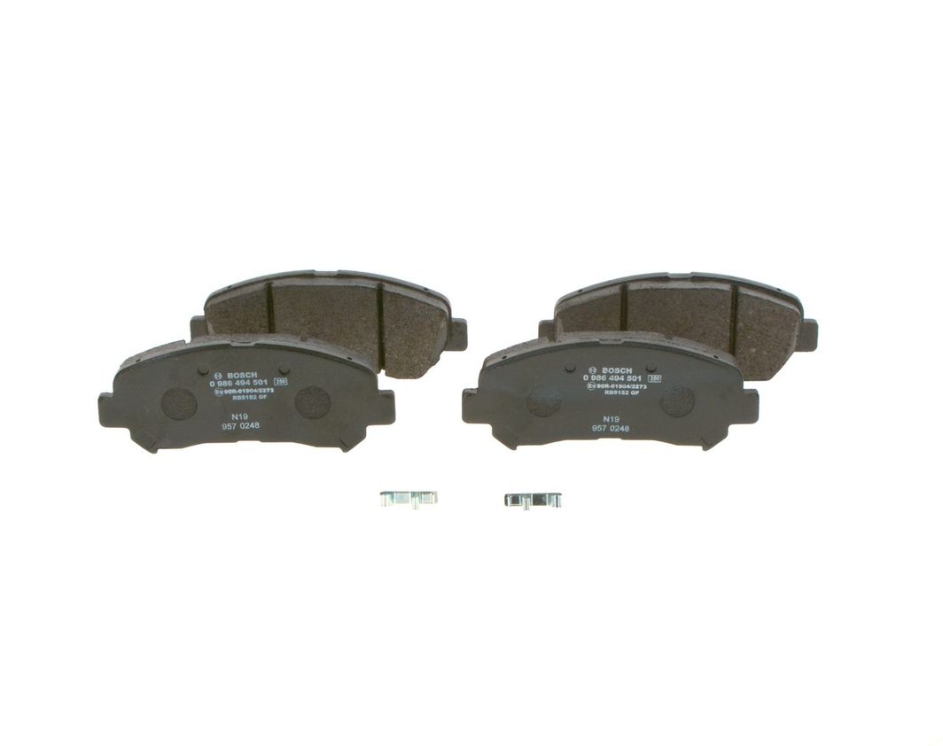 Гальмівні колодки дискові BOSCH 0986494501 - zapix