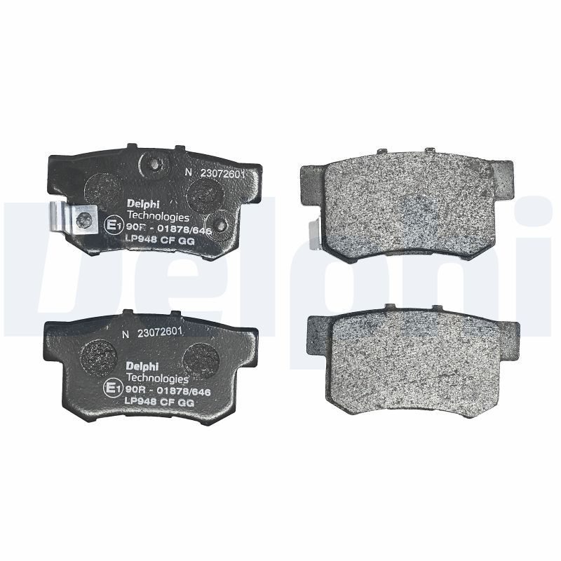 Гальмівні колодки дискові DELPHI LP948 - zapix