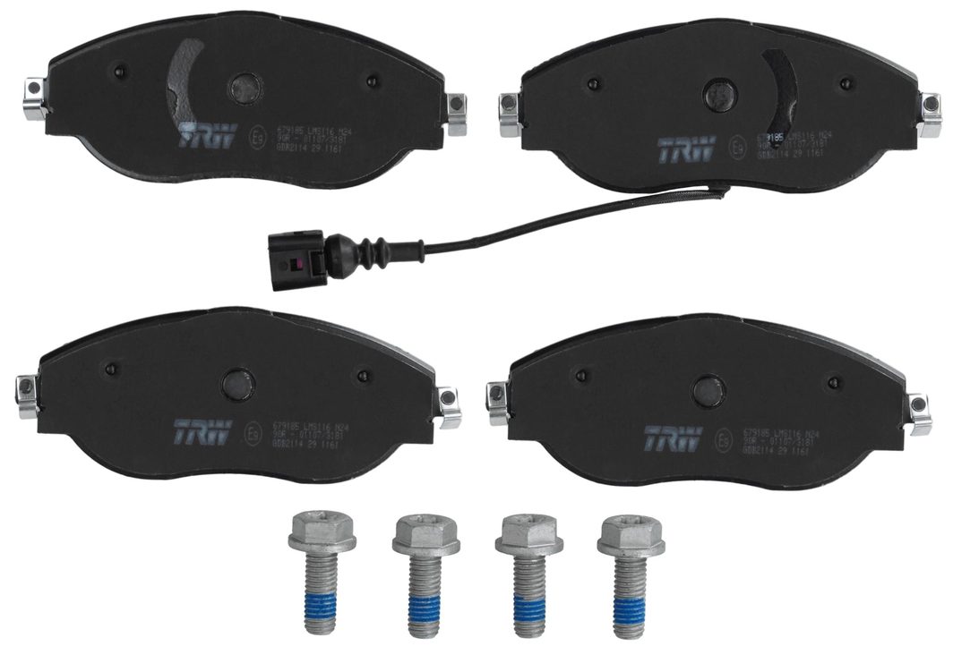 Тормозные колодки дисковые TRW GDB2114