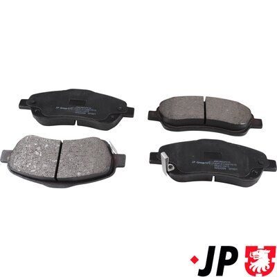 Гальмівні колодки дискові JP GROUP 4863602510 - zapix