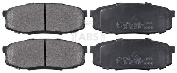 Гальмівні колодки дискові A.B.S. 37702 - zapix
