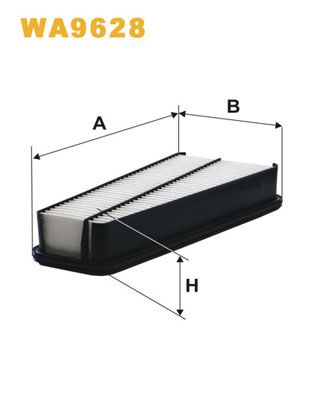 Повітряний фільтр WIX FILTERS WA9628 - zapix