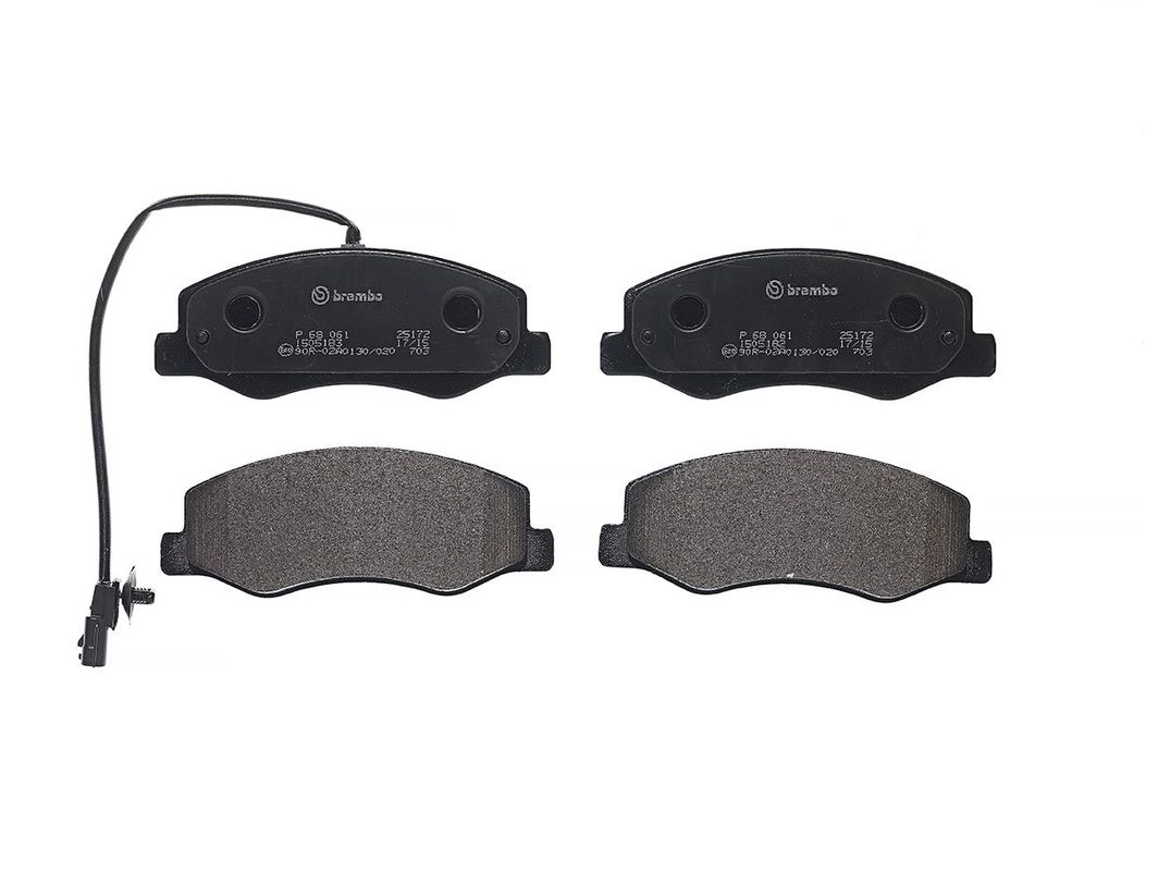 Гальмівні колодки дискові BREMBO P68061 - zapix