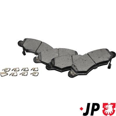 Гальмівні колодки дискові JP GROUP 1263603010 - zapix