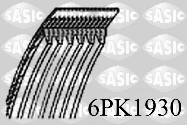 Поліклиновий ремінь SASIC 6PK1930 - zapix