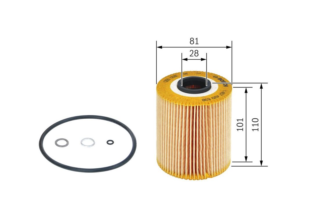 Оливний фільтр BOSCH 1457429638 - zapix