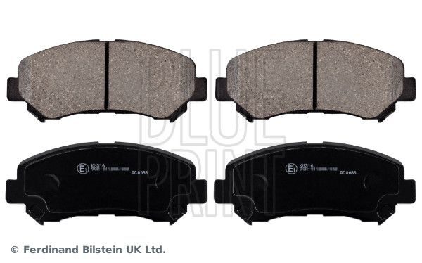 Тормозные колодки дисковые BLUE PRINT ADN142139