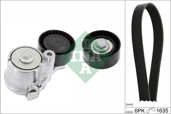 Комплект поліклинових ременів SCHAEFFLER INA 529031110 - zapix