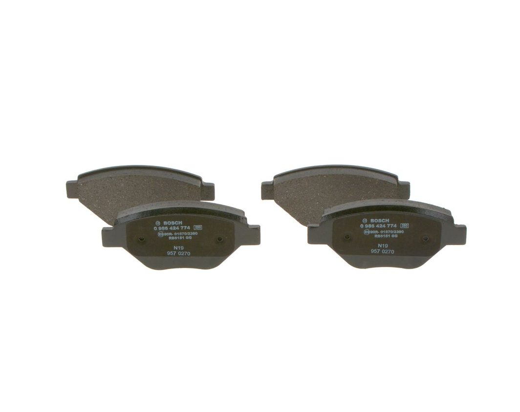 Гальмівні колодки дискові BOSCH 0986424774 - zapix