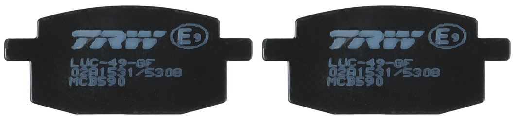 Гальмівні колодки дискові TRW MCB590 - zapix