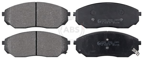 Гальмівні колодки дискові A.B.S. 37364 - zapix