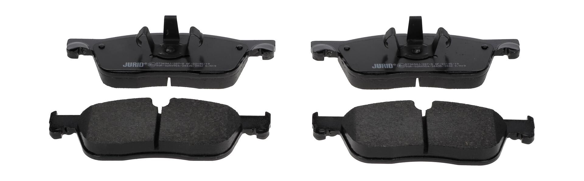 Гальмівні колодки дискові JURID 573694J - zapix