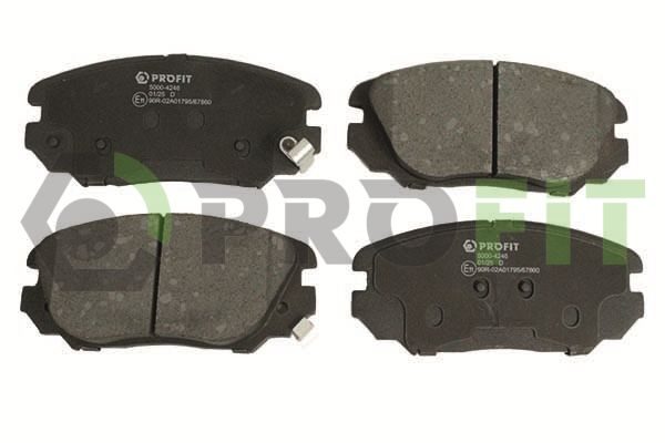 Гальмівні колодки дискові PROFIT 50004246 - zapix