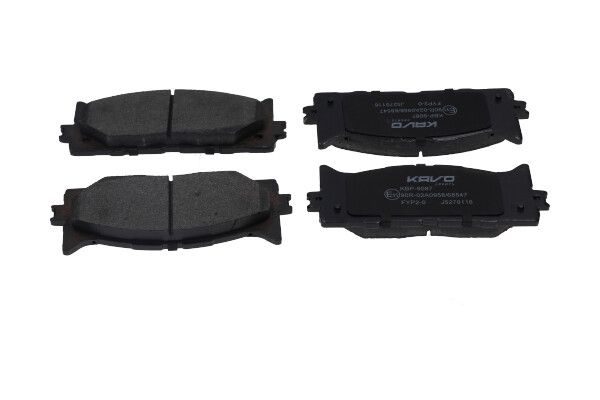 Гальмівні колодки дискові KAVO PARTS KBP9087 - zapix