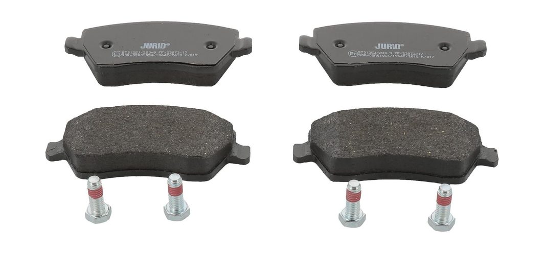 Гальмівні колодки дискові JURID 573125J - zapix