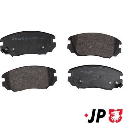 Гальмівні колодки дискові JP GROUP 1263603810 - zapix