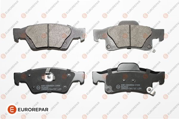 Гальмівні колодки дискові EUROREPAR 1675996180