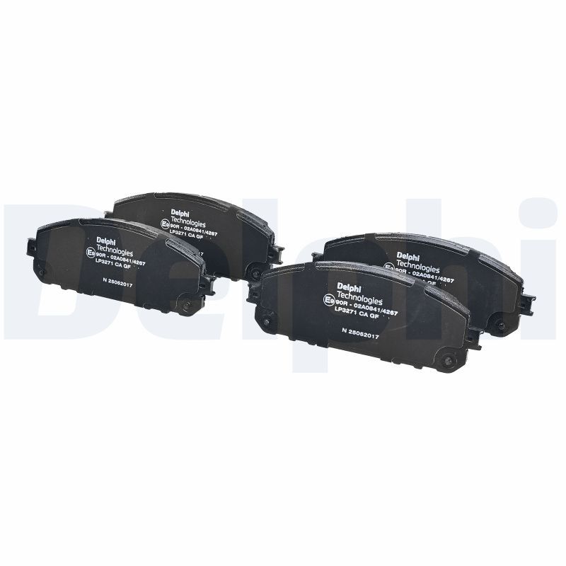 Гальмівні колодки дискові DELPHI LP3271 - zapix