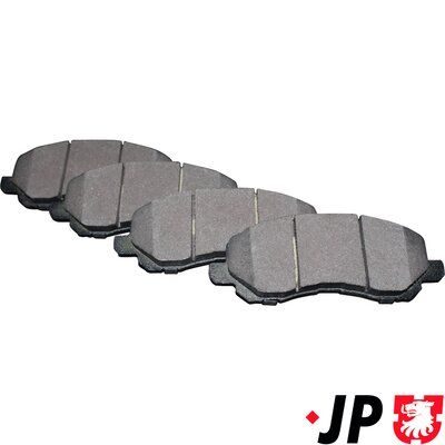 Гальмівні колодки дискові JP GROUP 5063600910 - zapix