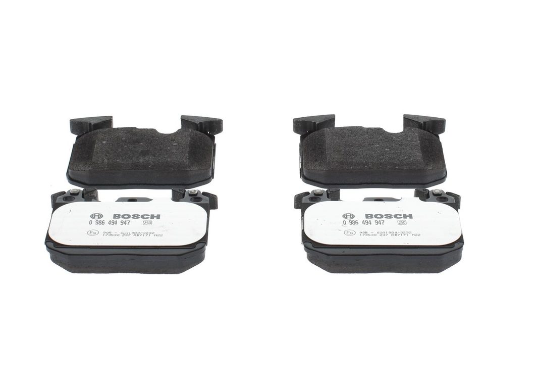 Гальмівні колодки дискові BOSCH 0986494947 - zapix