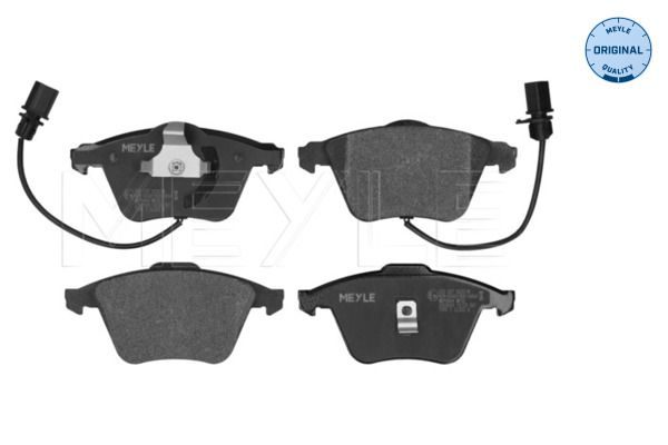 Гальмівні колодки дискові MEYLE 0252376220W - zapix