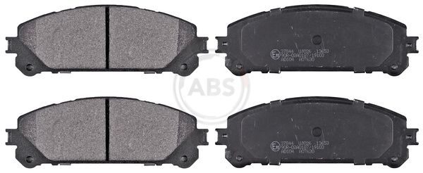 Тормозные колодки дисковые A.B.S. 37844