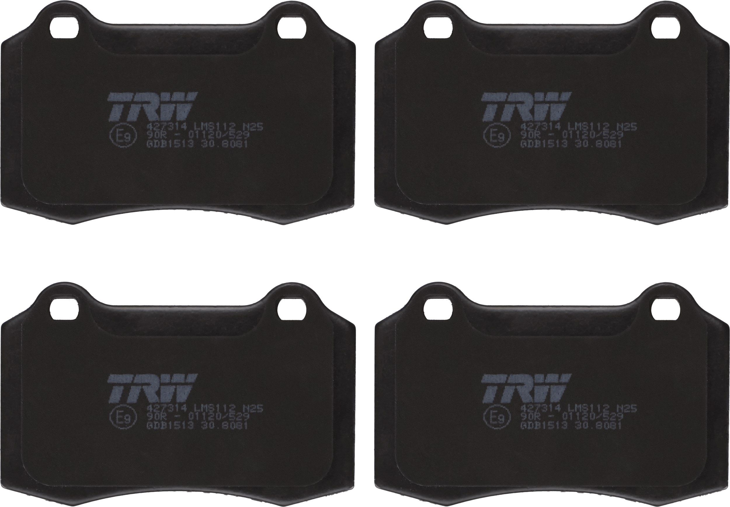 Гальмівні колодки дискові TRW GDB1513 - zapix