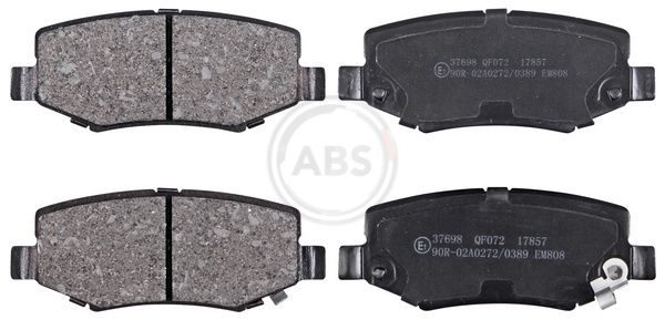 Тормозные колодки дисковые A.B.S. 37698