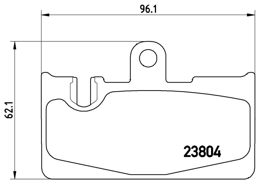Гальмівні колодки дискові BREMBO P83059 - zapix