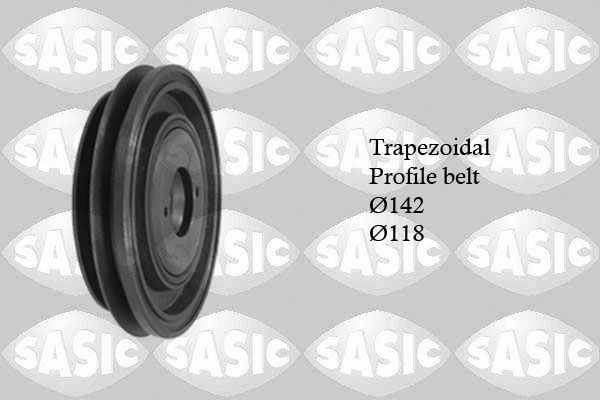 Шків колінвалу SASIC 4000702 - zapix