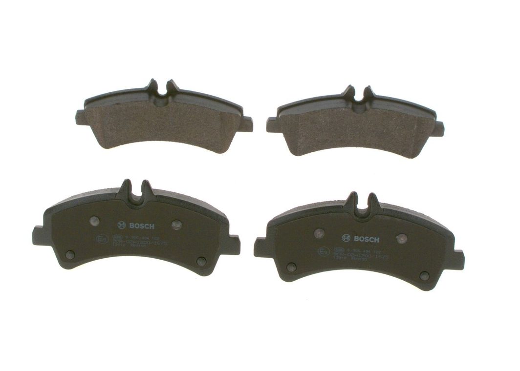 Гальмівні колодки дискові BOSCH 0986494122 - zapix