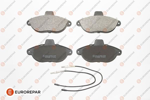 Гальмівні колодки дискові EUROREPAR 1617250580