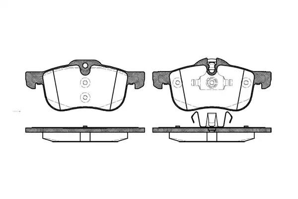 Гальмівні колодки дискові WOKING P619300 - zapix