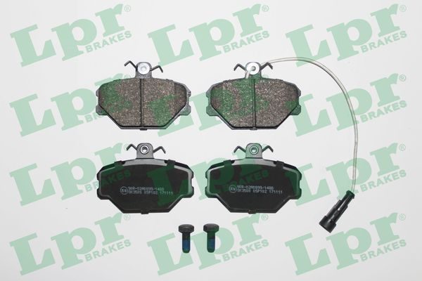Гальмівні колодки дискові LPR 05P102