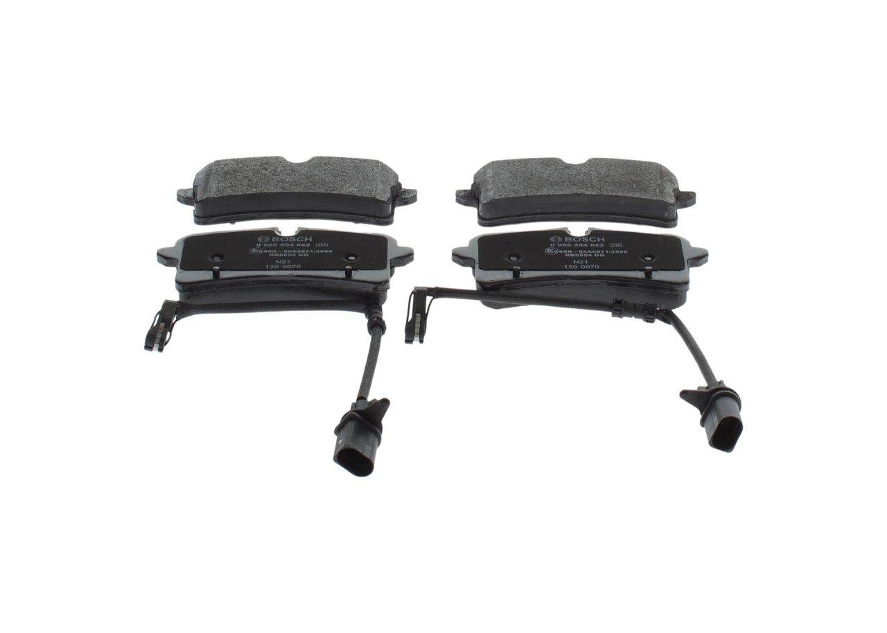 Гальмівні колодки дискові BOSCH 0986494842 - zapix