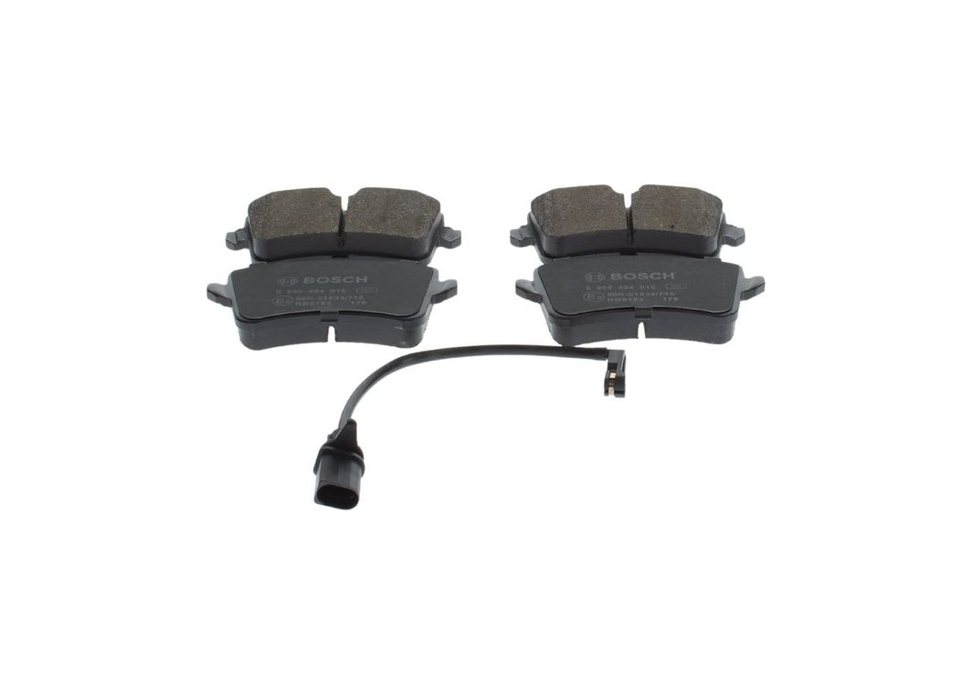 Гальмівні колодки дискові BOSCH 0986494916 - zapix