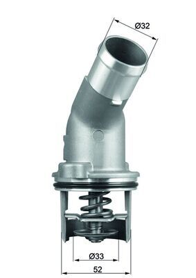 Термостат MAHLE TI20592D - zapix