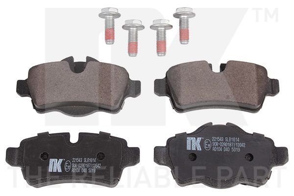 Гальмівні колодки дискові NK 221543