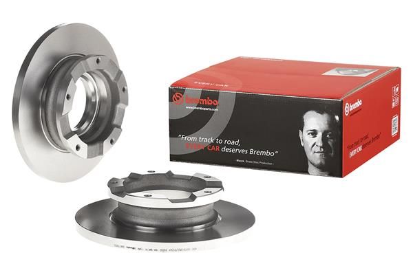 Гальмівний диск BREMBO 08A73020 - zapix