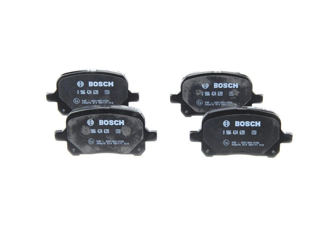 Гальмівні колодки дискові BOSCH 0986424639 - zapix