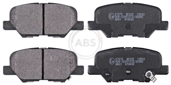 Тормозные колодки дисковые A.B.S. 37975