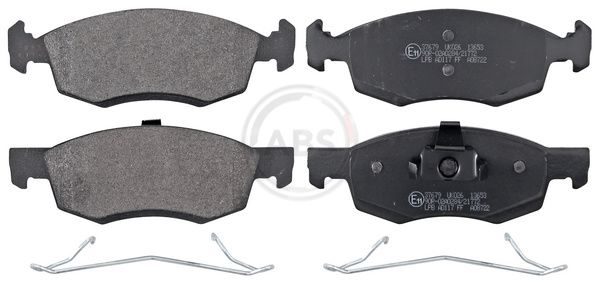 Тормозные колодки дисковые A.B.S. 37679