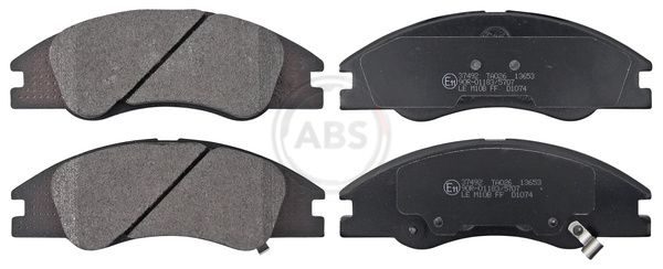 Гальмівні колодки дискові A.B.S. 37492 - zapix