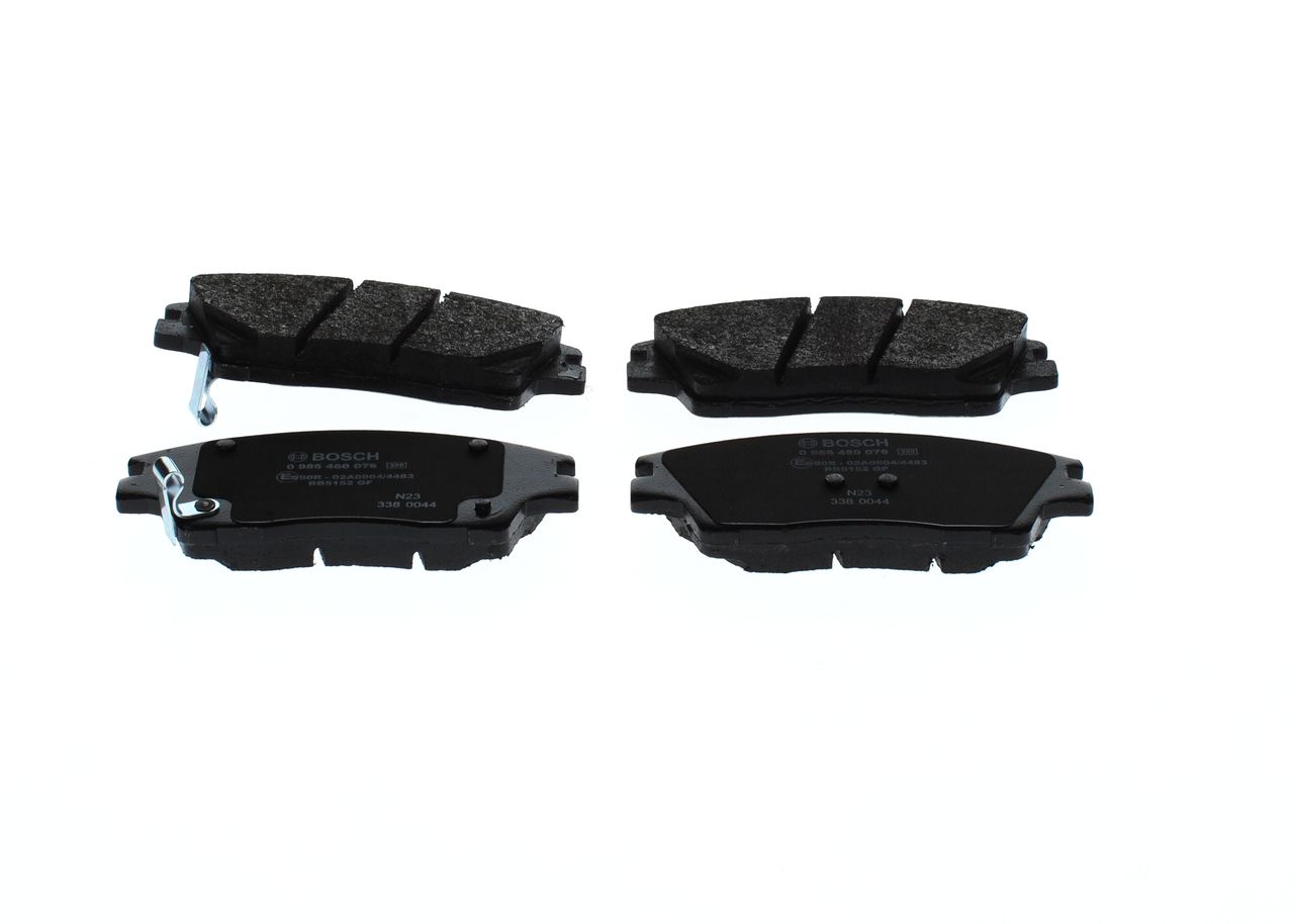 Гальмівні колодки дискові BOSCH 0986460076 - zapix