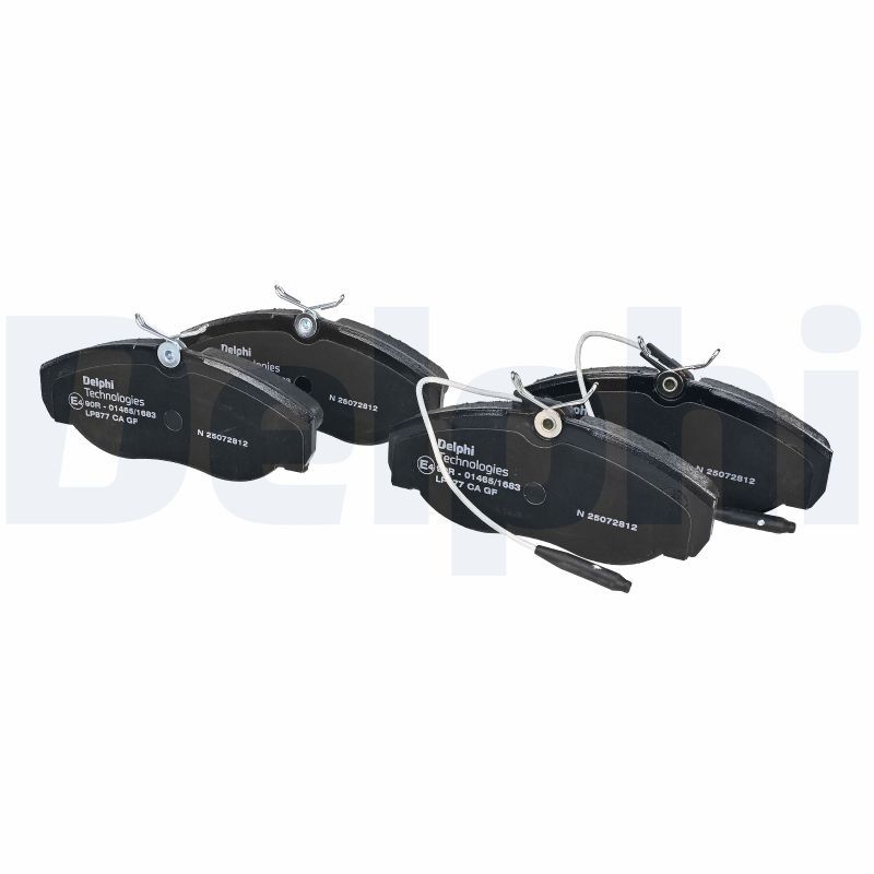 Гальмівні колодки дискові DELPHI LP877 - zapix