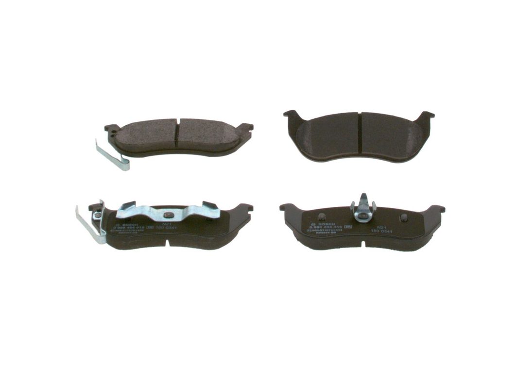 Гальмівні колодки дискові BOSCH 0986494419 - zapix