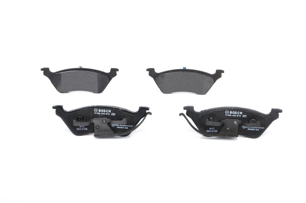 Гальмівні колодки дискові BOSCH 0986424816 - zapix