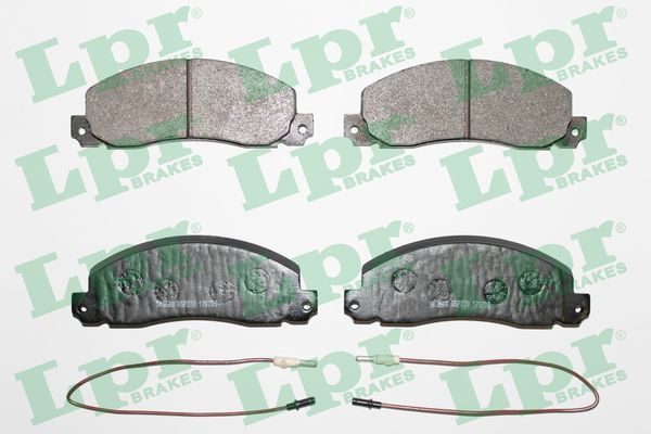 Гальмівні колодки дискові LPR 05P278 - zapix