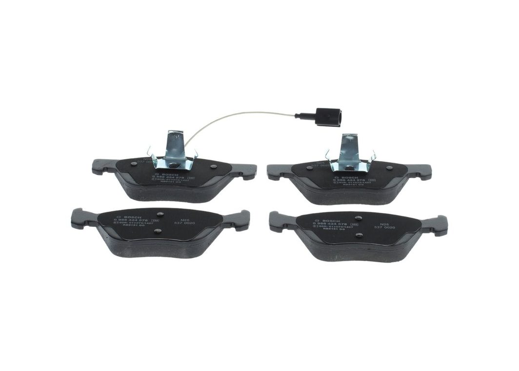 Гальмівні колодки дискові BOSCH 0986424578 - zapix